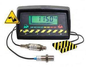 Varnost, opozorilni sitem, čelni viličar, SAFE LOAD