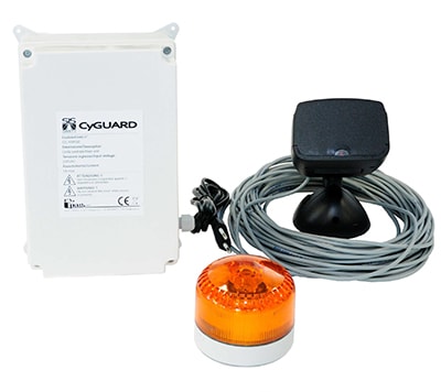 VARNOST, opozorilni sistem za preobremenite, CYGUARD,